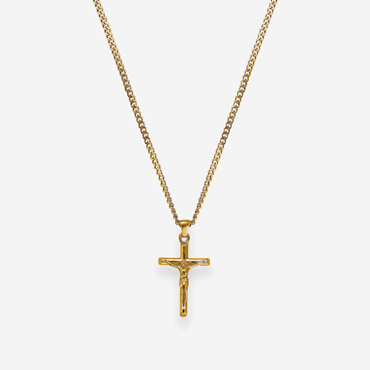 Jesus Cross (Gold)