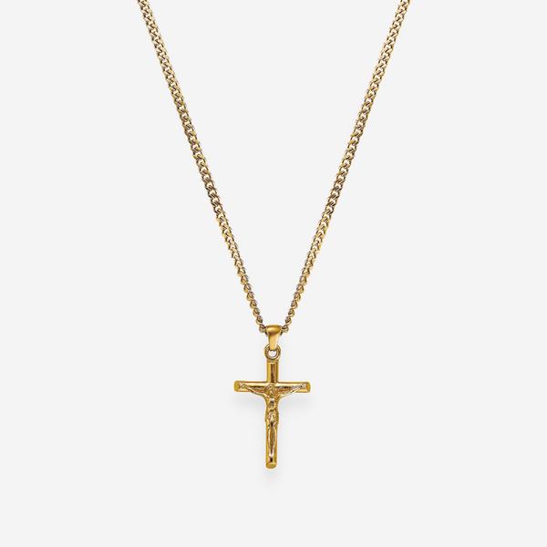Jesus Cross (Gold)