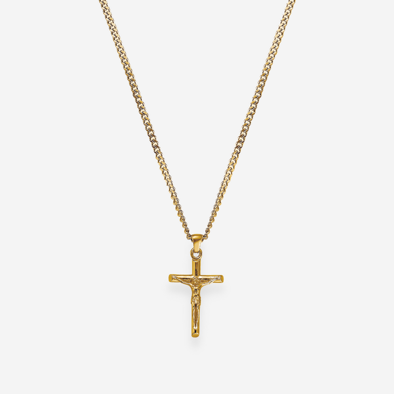 Jesus Cross (Gold)