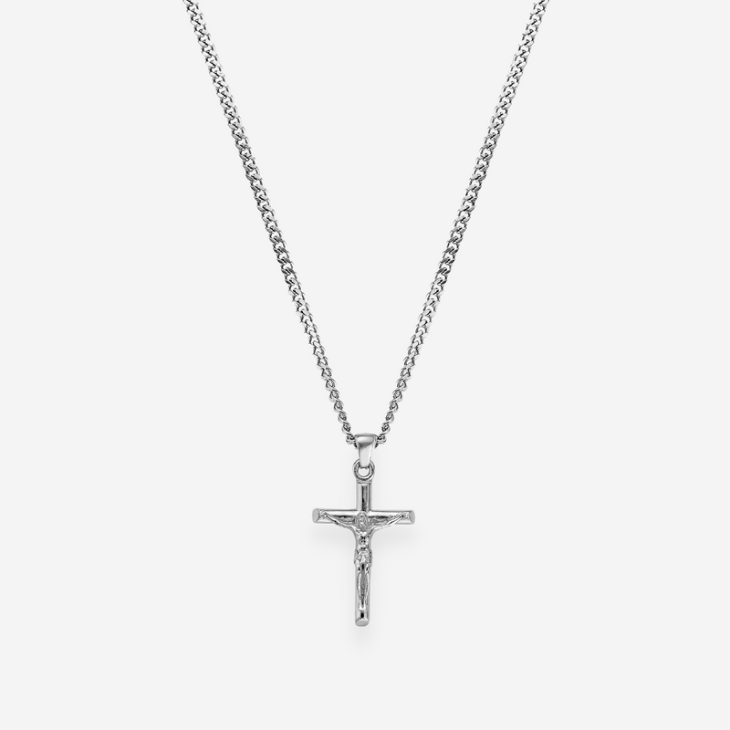 Jesus Cross (Silver)