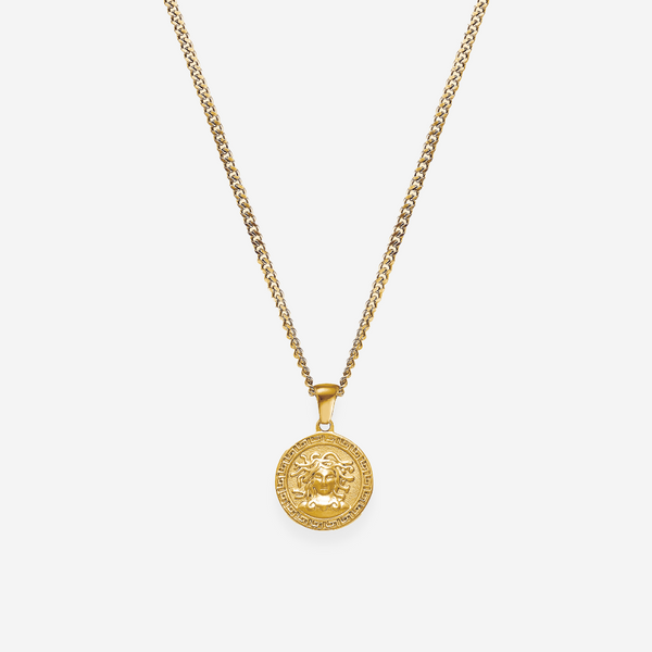 Medusa 2025 gold pendant