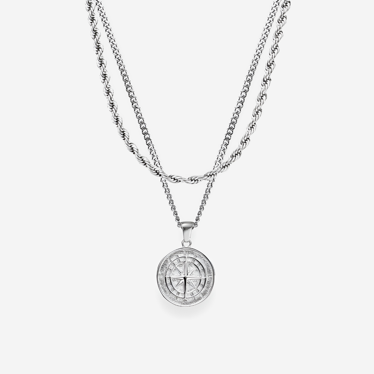 Pendant + Chain Gift Set (Silver)