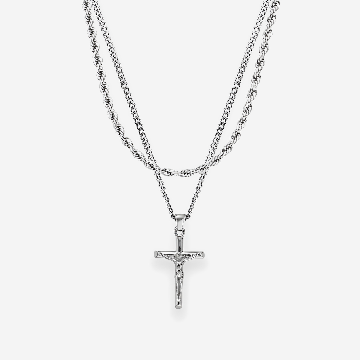 Pendant + Chain Gift Set (Silver)