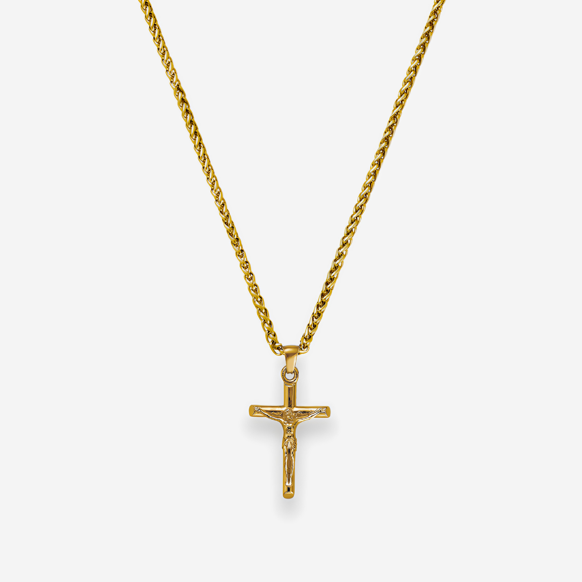 Jesus Cross (Gold)