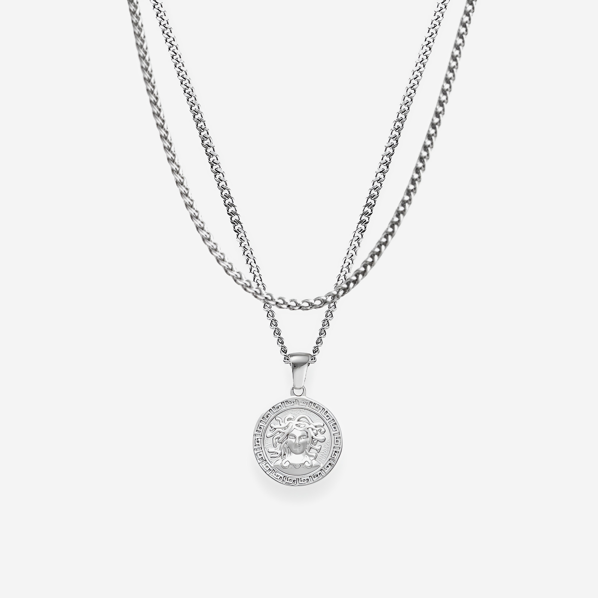 Pendant + Chain Gift Set (Silver)