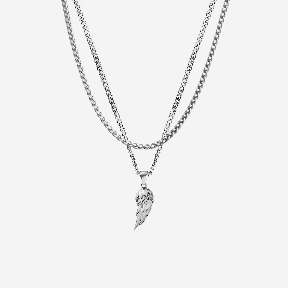 Pendant + Chain Gift Set (Silver)