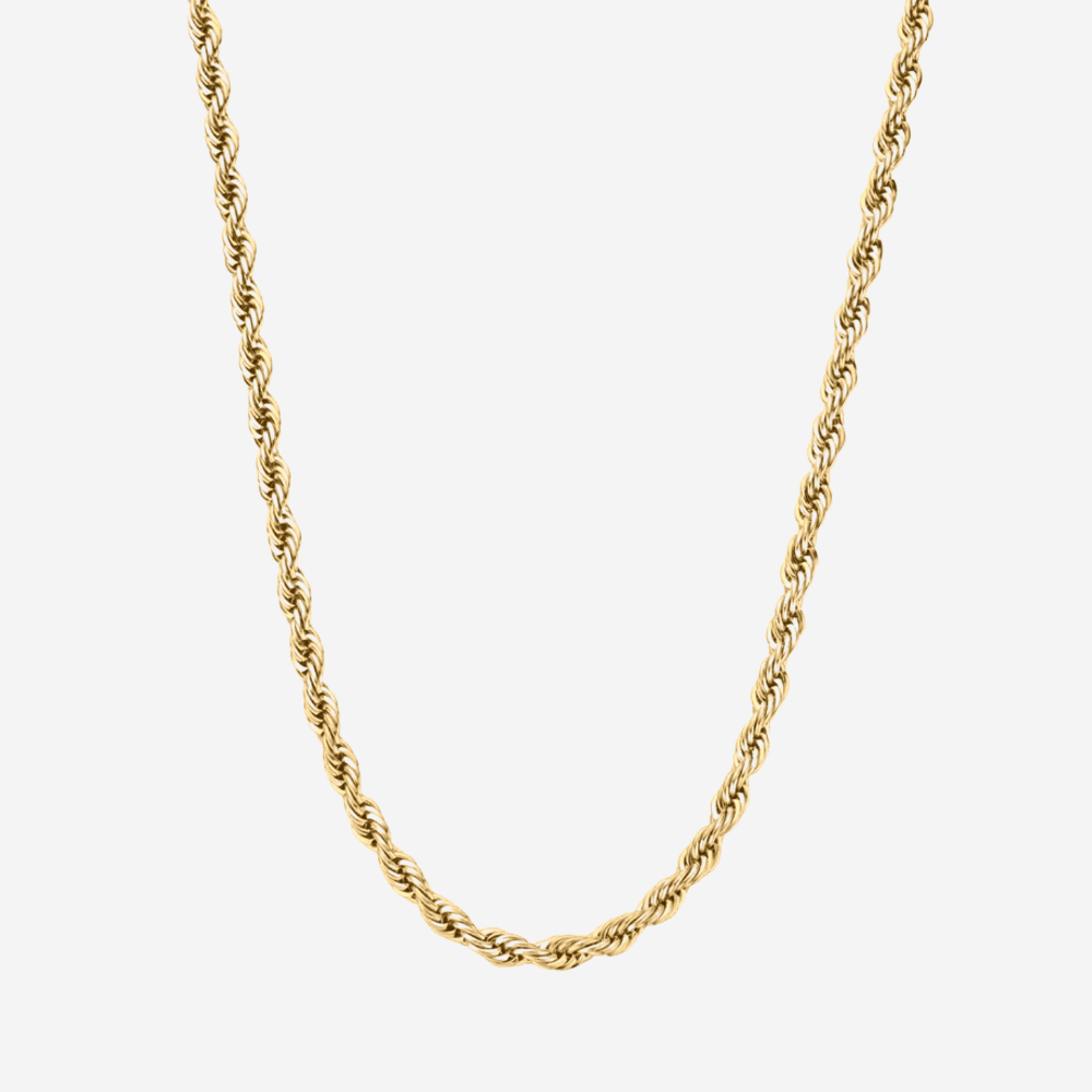 Rope Chain 3mm (Gold) – ELYSIAN