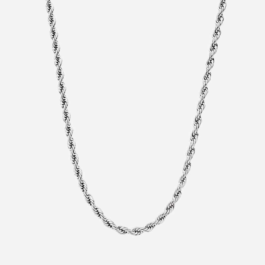 Rope Chain 3mm (Silver)